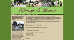 Desktop Screenshot of elevage-de-briace.com